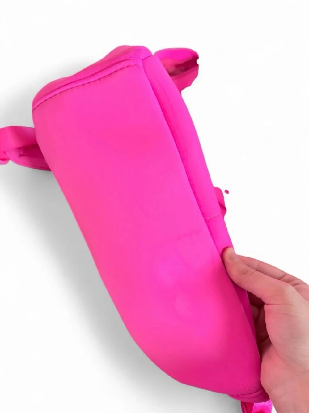 Bright Pink Women's Neoprene Backpack - Modern Everyday Pack